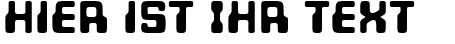 Ihre Vorschau von der Schriftart Unicephalon