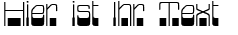Ihre Vorschau von der Schriftart Blazium