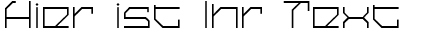 Ihre Vorschau von der Schriftart Cilica