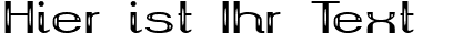 Ihre Vorschau von der Schriftart Okolaks Metalik