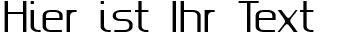 Ihre Vorschau von der Schriftart Gputeks