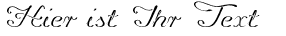 Ihre Vorschau von der Schriftart Promocyja