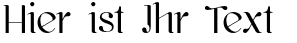 Ihre Vorschau von der Schriftart Kawoszeh