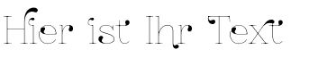 Ihre Vorschau von der Schriftart Znikomit No24