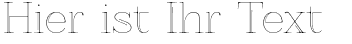 Ihre Vorschau von der Schriftart Znikomit No25
