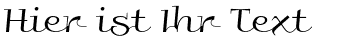 Ihre Vorschau von der Schriftart Galberik