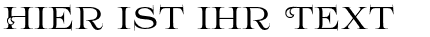 Ihre Vorschau von der Schriftart Prida61