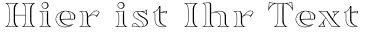 Ihre Vorschau von der Schriftart Sortefax