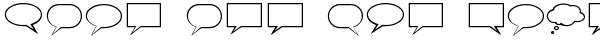 Ihre Vorschau von der Schriftart Talk