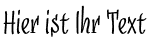 Ihre Vorschau von der Schriftart Sudegnak No3