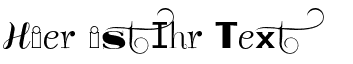Ihre Vorschau von der Schriftart GlukMixer