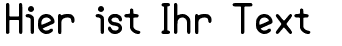Ihre Vorschau von der Schriftart Semi-Casual
