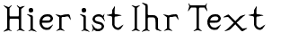 Ihre Vorschau von der Schriftart Convincing