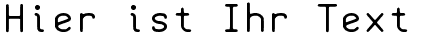 Ihre Vorschau von der Schriftart Class Coder