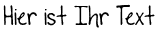 Ihre Vorschau von der Schriftart To The Point