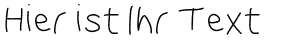 Ihre Vorschau von der Schriftart WaterFire