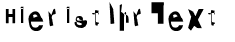 Ihre Vorschau von der Schriftart Distraught