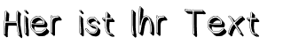 Ihre Vorschau von der Schriftart AppleStorm Shadow