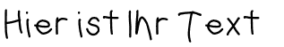 Ihre Vorschau von der Schriftart Bork Bork