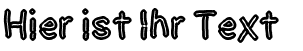Ihre Vorschau von der Schriftart Dictator Chalk