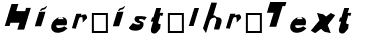 Ihre Vorschau von der Schriftart Drag You Down