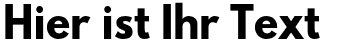 Ihre Vorschau von der Schriftart Hussar Bold Web Edition