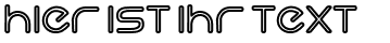 Ihre Vorschau von der Schriftart Hi. Outline