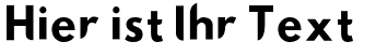 Ihre Vorschau von der Schriftart Hussar Nova