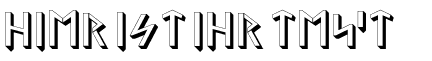 Ihre Vorschau von der Schriftart Stormning Asgard
