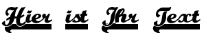 Ihre Vorschau von der Schriftart Teamspirit