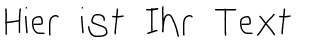 Ihre Vorschau von der Schriftart Subtitle
