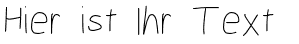 Ihre Vorschau von der Schriftart Take Off