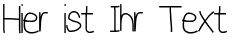 Ihre Vorschau von der Schriftart Reckless Catfish
