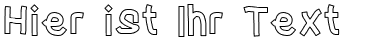 Ihre Vorschau von der Schriftart Pinstriping Tape