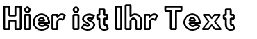 Ihre Vorschau von der Schriftart Hussar Press