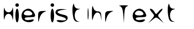 Ihre Vorschau von der Schriftart Venom Sans