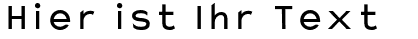 Ihre Vorschau von der Schriftart Charger Monospace