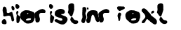 Ihre Vorschau von der Schriftart Charger Overspray