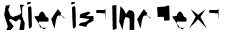 Ihre Vorschau von der Schriftart Corrode
