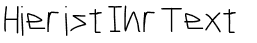 Ihre Vorschau von der Schriftart Caveman