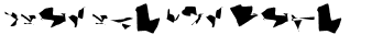 Ihre Vorschau von der Schriftart CiSf CamouflageKit II