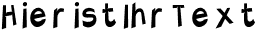 Ihre Vorschau von der Schriftart Charger Slice