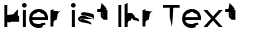 Ihre Vorschau von der Schriftart Distorted Sans