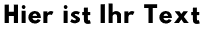 Ihre Vorschau von der Schriftart Hussar Tani