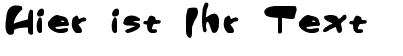 Ihre Vorschau von der Schriftart Piranha Sexual