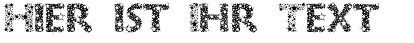 Ihre Vorschau von der Schriftart Razzle Dazzle