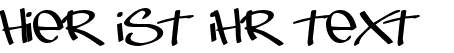 Ihre Vorschau von der Schriftart tagsXtreme