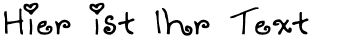 Ihre Vorschau von der Schriftart Tenbitesch