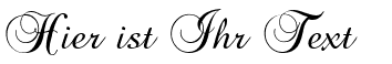 Ihre Vorschau von der Schriftart Brock Script