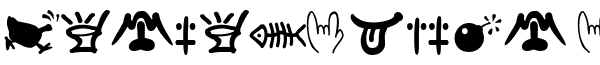 Ihre Vorschau von der Schriftart Hard Talk